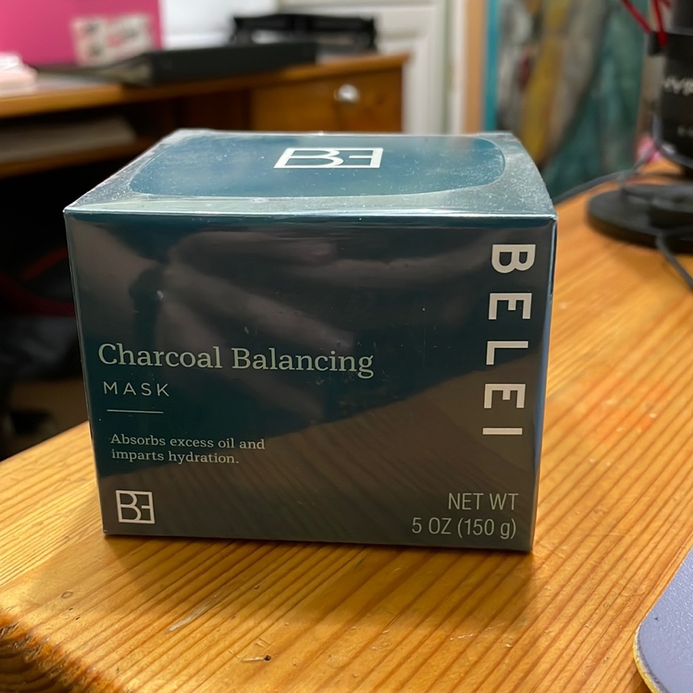 Belei by Amazon, Charcoal Balancing Mask, 5 oz